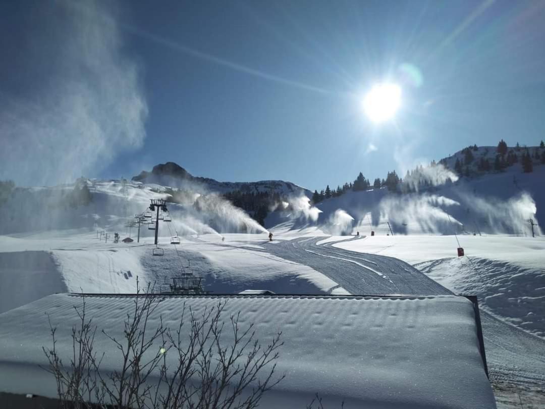 Votre studio balnéo bien-être à la montagne Thollon-les-Mémises Extérieur photo